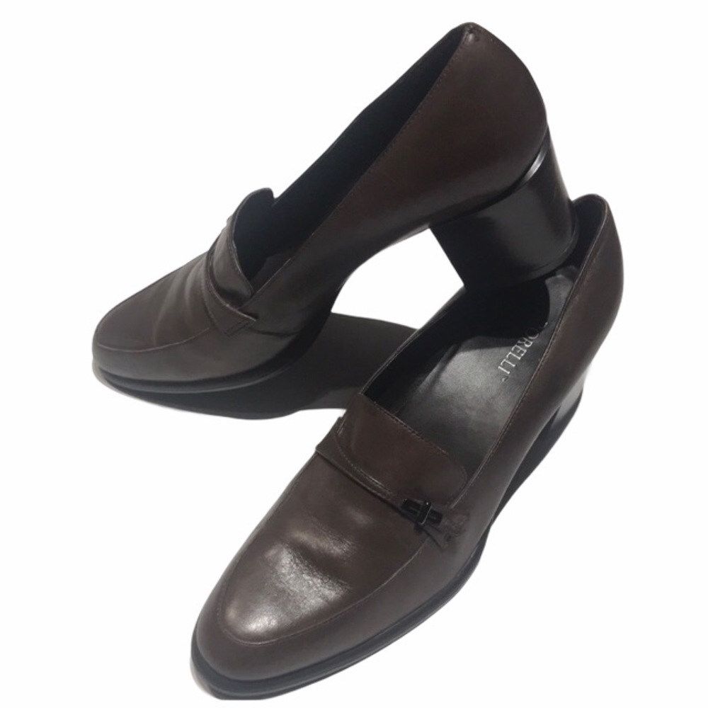 Borelli Chunky Hell Leather Loafers Size 11